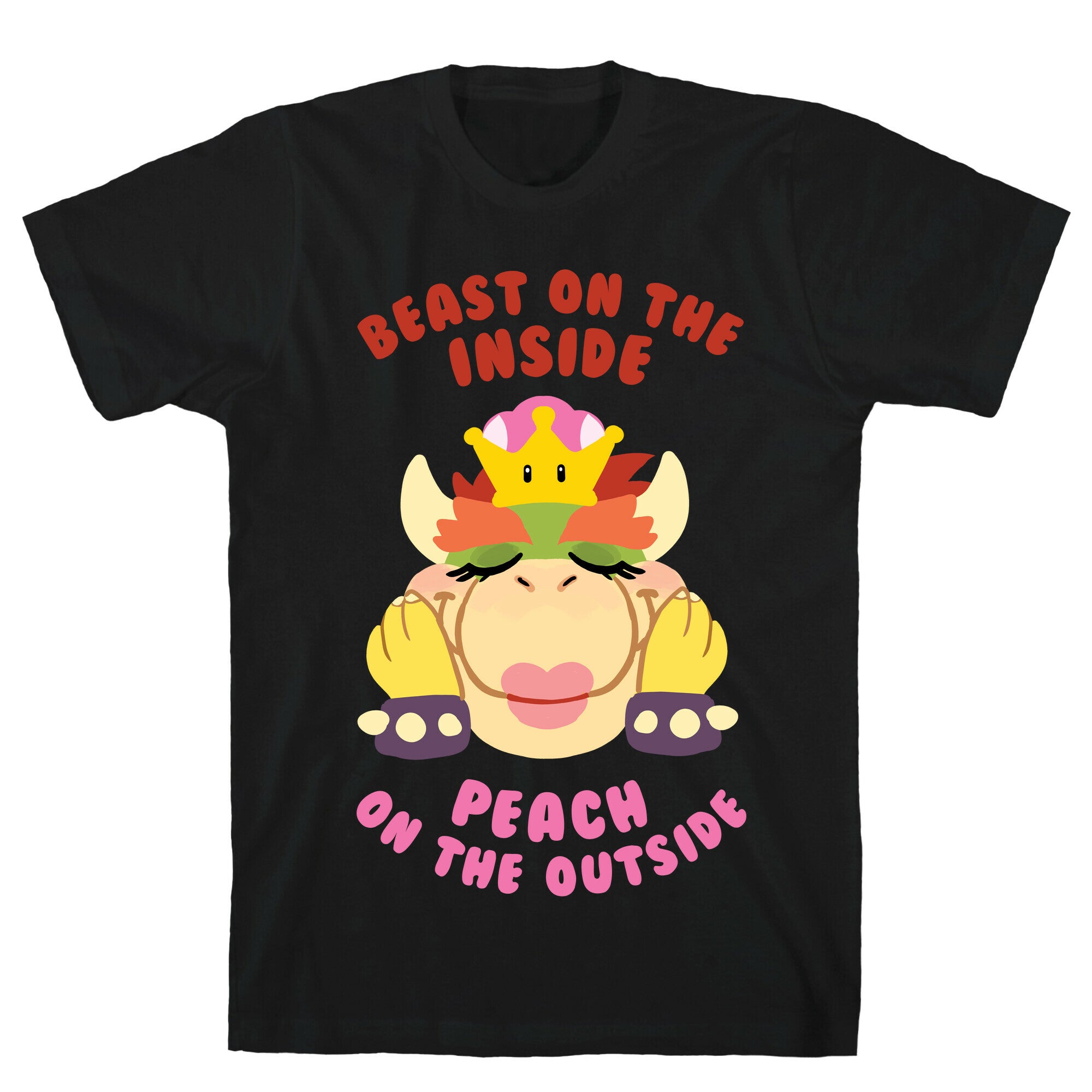 Beast On The Inside, Peach On The Outside T-Shirt